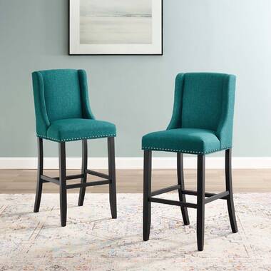 Teal best sale counter stools